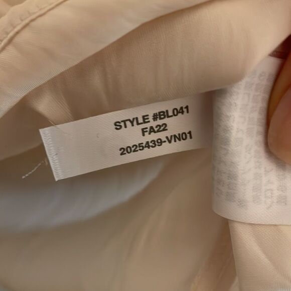 NWT J. Crew Ruffle-neck drapey top XS - Picture 9 of 11